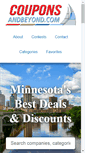 Mobile Screenshot of clicknprintsavings.com